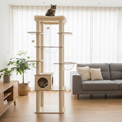 Arbre a Chat en bois 