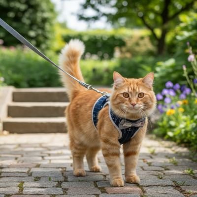 Harnais pour chat 