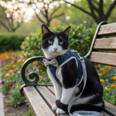 Harnais pour chat 