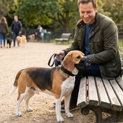 Muselière pour chien​