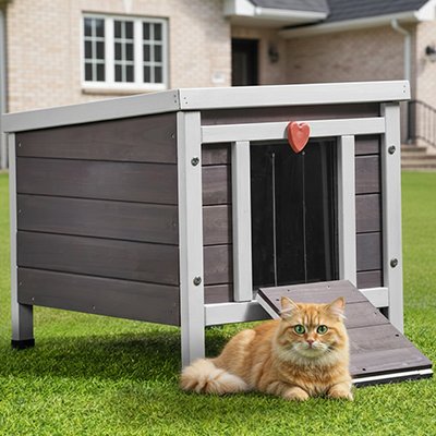 Niche exterieur pour Chat 