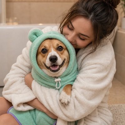 Peignoir pour Chien