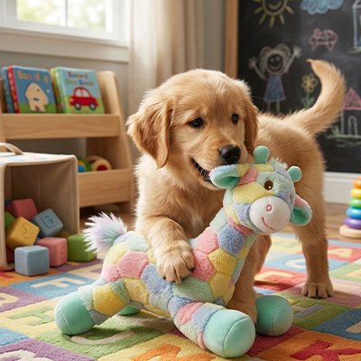 Peluche pour chien 