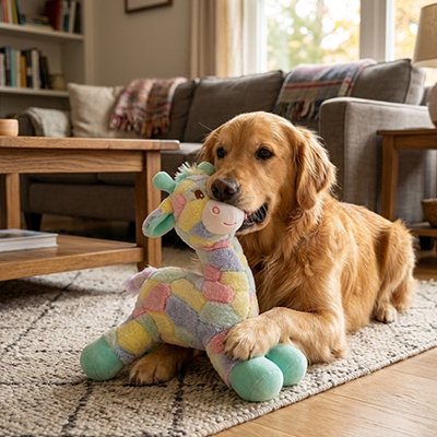 Peluche pour chien 
