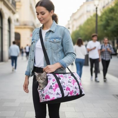 Sac de transport pour chat 