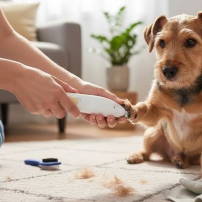 Tondeuse pour chien 